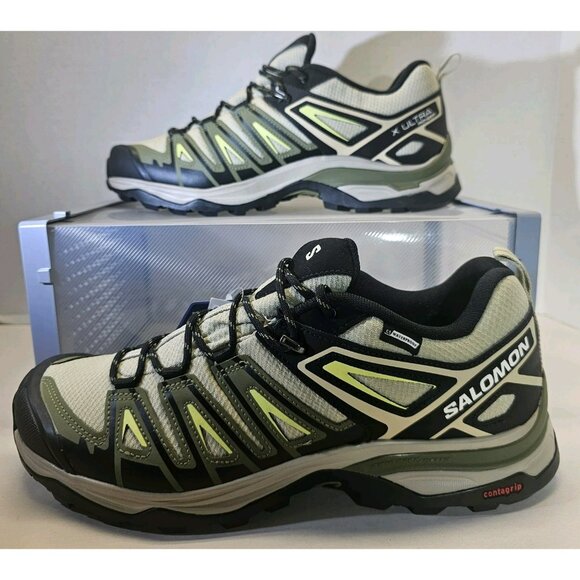 Salomon Women's X Ultra Pioneer CSWP Ortholite Waterproof Trail Run. Shoe Sz 11 - Picture 1 of 16
